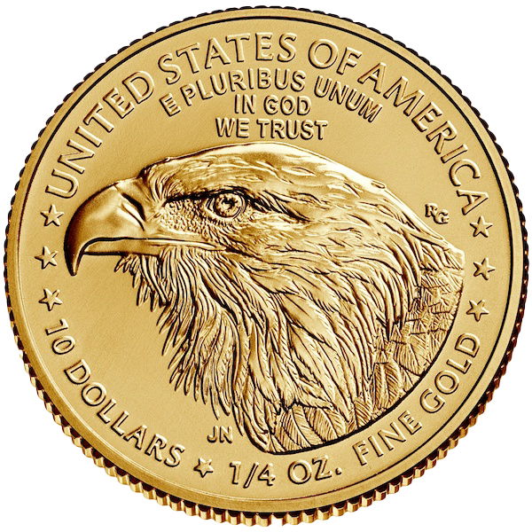 Moneda de oro American Eagle 1/4 oz
