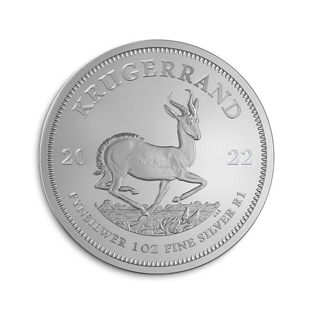 1 oz Krugerrand moneda de plata