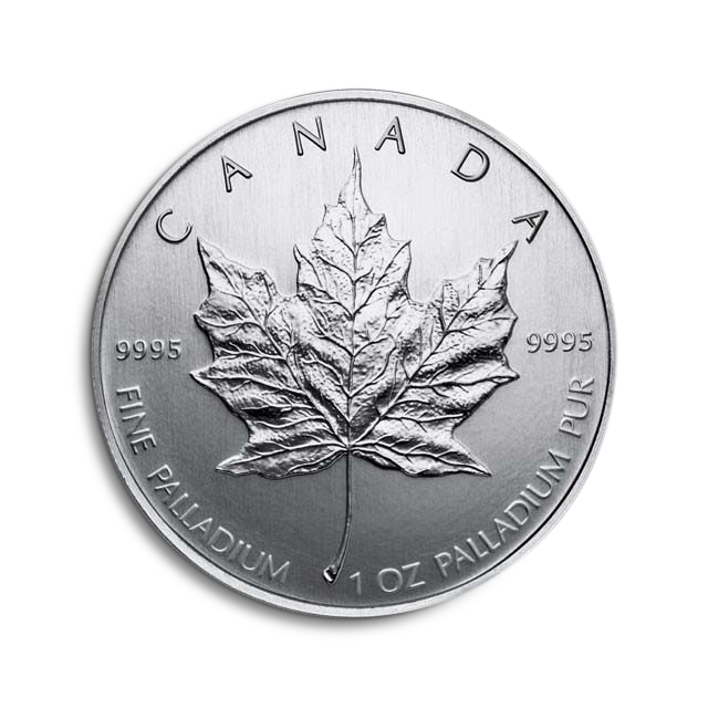 1 oz Canadian Maple Leaf palladium coin 