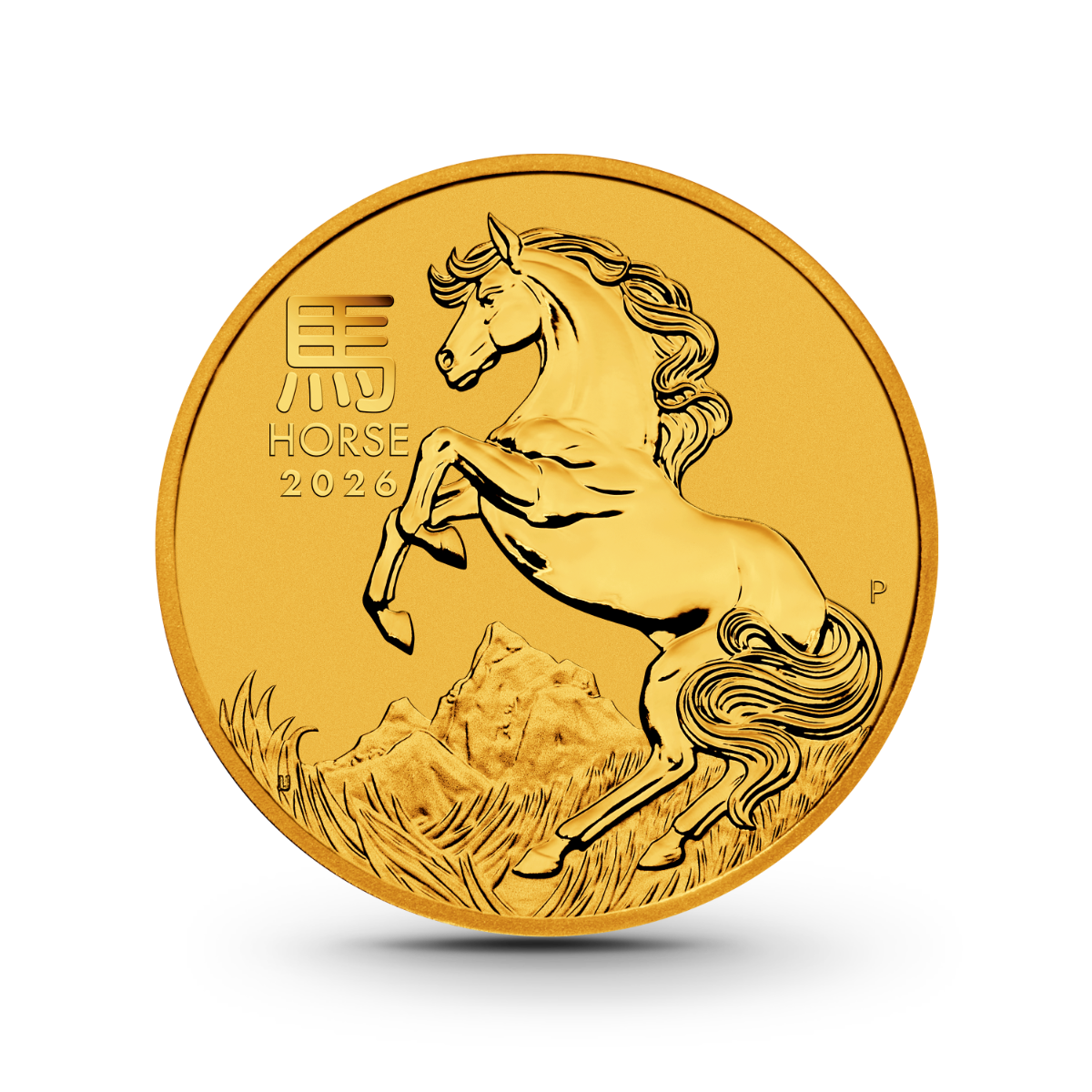'Moneda de oro 1oz Lunar III Horse 2026'