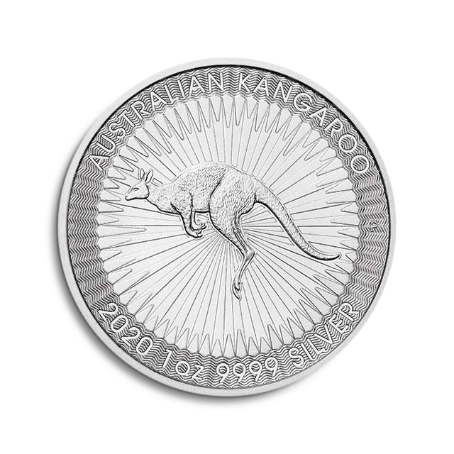 '1 oz Moneda de Plata Nugget Kangaroo de Australia 2020'