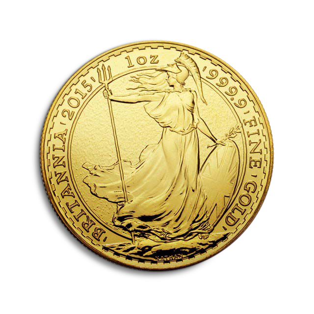 'Moneda de oro Britannia 1 oz - Varios años de acuñación'