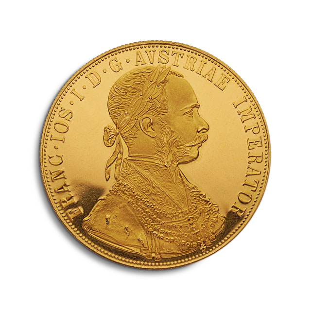 'Moneda de oro 4 Ducados Austria'