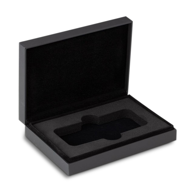 'Estuche cuero artificial para lingotes Degussa de 1/2kg y 1kg de plata'