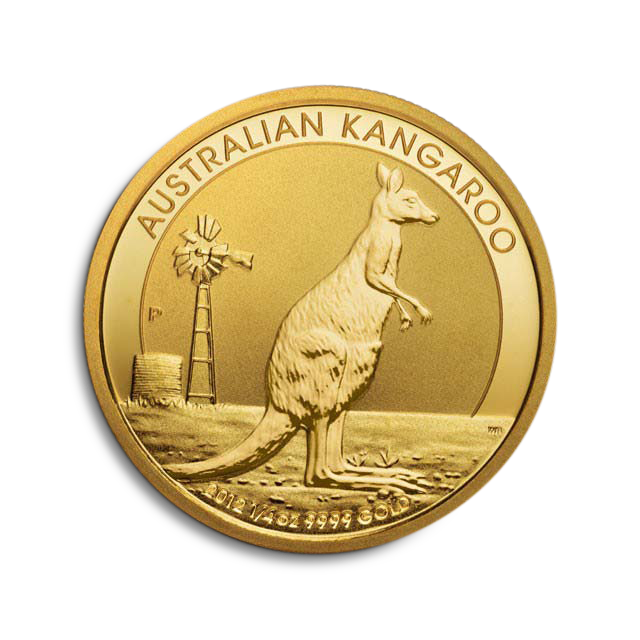 'Moneda de oro Australian Nugget 1/4 oz'