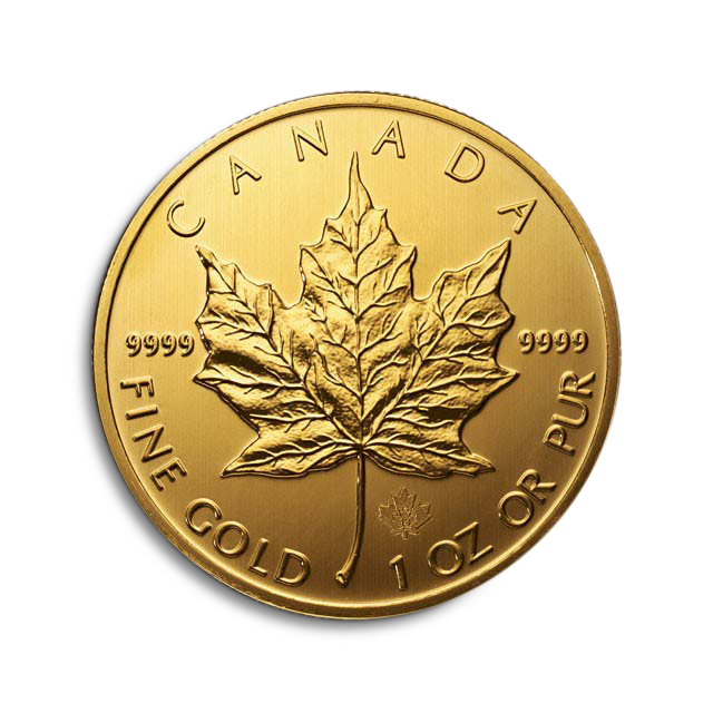 'Moneda de oro Canadian Maple Leaf 1 oz'