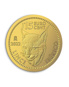 1/10 oz Iberian lynx gold coin