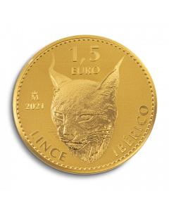 1oz Iberian Lynx gold coin 2021