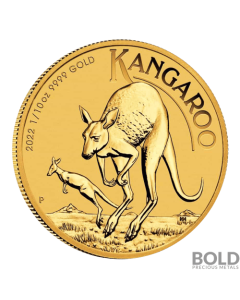 Moneda de oro Australian Nugget 1/10 oz 