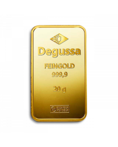 20 g Degussa gold bar
