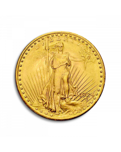 Moneda de oro 20 dólares EE.UU. St. Gaudens