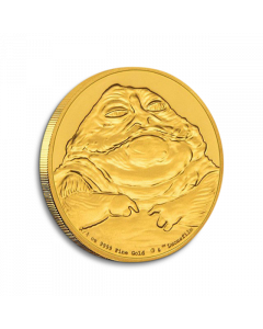 Moneda oro Star Wars ¼ oz Jabba The Hutt