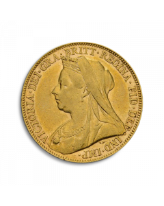 1 soberano Victoria 1837-1901 Moneda de oro