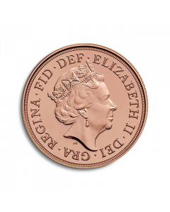 1 soberano Isabel II Moneda de oro