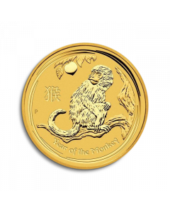 Moneda de oro Lunar II 1 oz Mono 2016