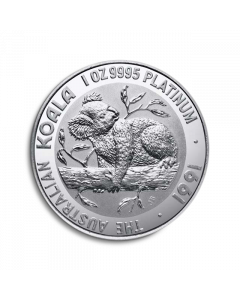 Moneda de platino Koala 1 oz