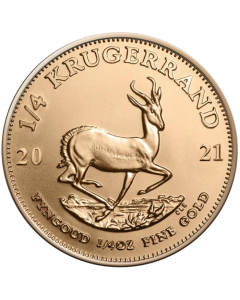 Moneda de oro Krugerrand 1/4 oz