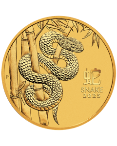 1 oz Lunar III Gold Coin Snake 2025