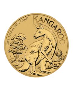Moneda de oro Australian Nugget 1/10 oz 