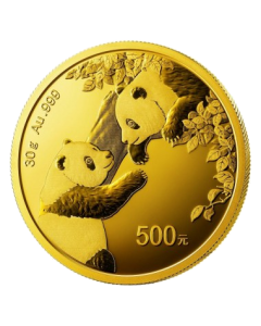 Moneda de oro China Panda 30g