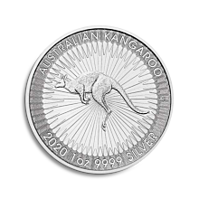 1 oz Moneda de Plata Nugget Kangaroo de Australia 2020