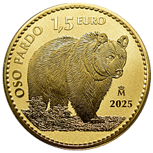 1 oz Oso Pardo 2025 Gold Coin