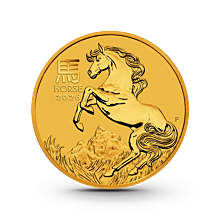 Moneda de oro 1oz Lunar III Horse 2026