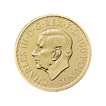 1 oz Britannia moneda de oro Carlos III