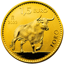 Moneda de oro 1oz Toro