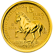 Moneda de oro 1/10oz Caballo