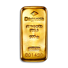 500 g Degussa gold bar