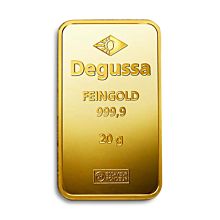 20 g Degussa gold bar