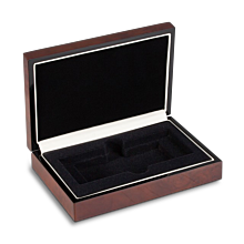 Estuche madera para lingotes Degussa de 1/2kg y 1kg de oro