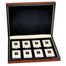 Estuche para 8 lingotes de inversión de Degussa