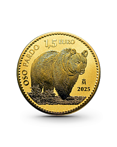 1 oz Oso Pardo 2025 Gold Coin
