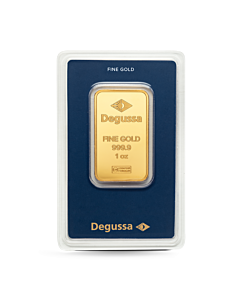 Barra de oro Degussa 1 oz
