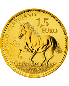 Moneda de oro 1oz Caballo Cartujano
