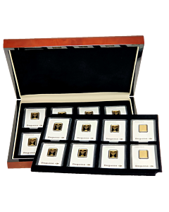 Estuche para 16 lingotes de inversión de Degussa