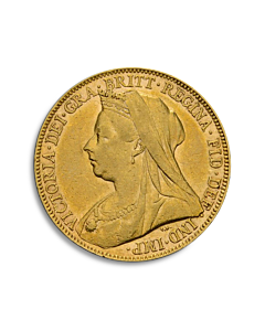 1 soberano Victoria 1837-1901 Moneda de oro