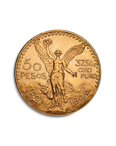 Moneda de oro 50 Pesos Mexicanos
