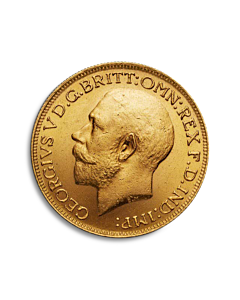 1 soberano George V 1910-1936 Moneda de oro